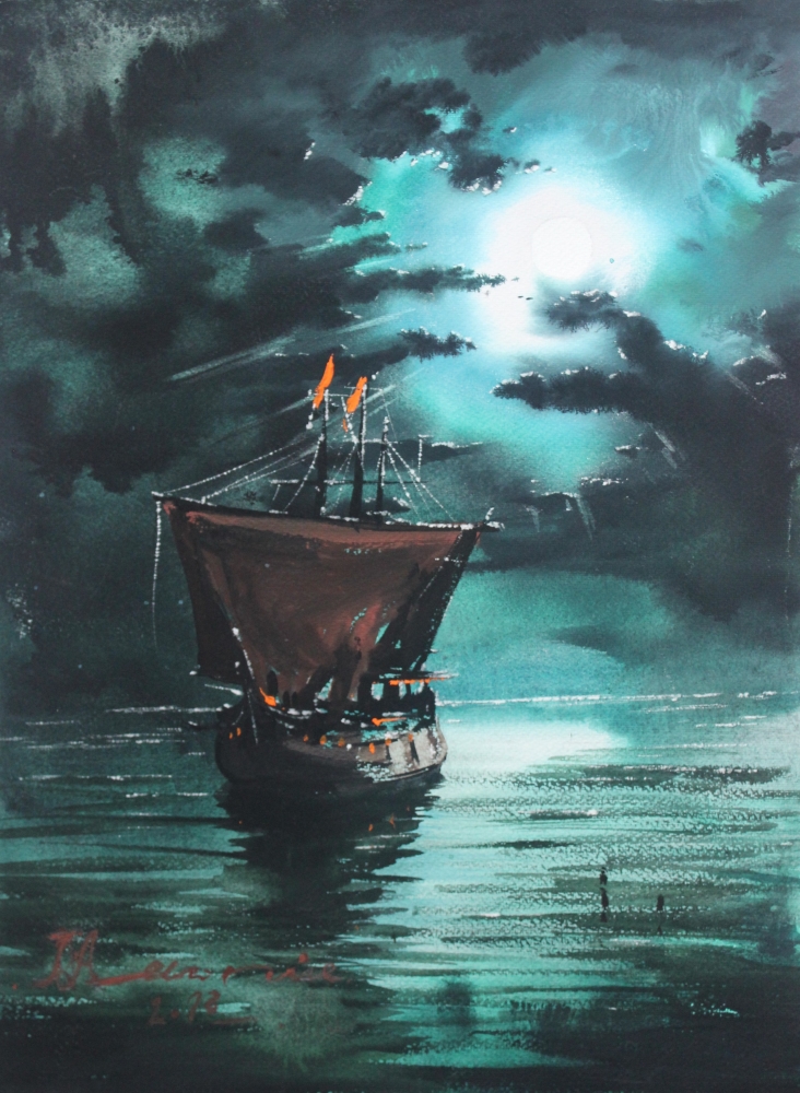 Sailing through the darkness 