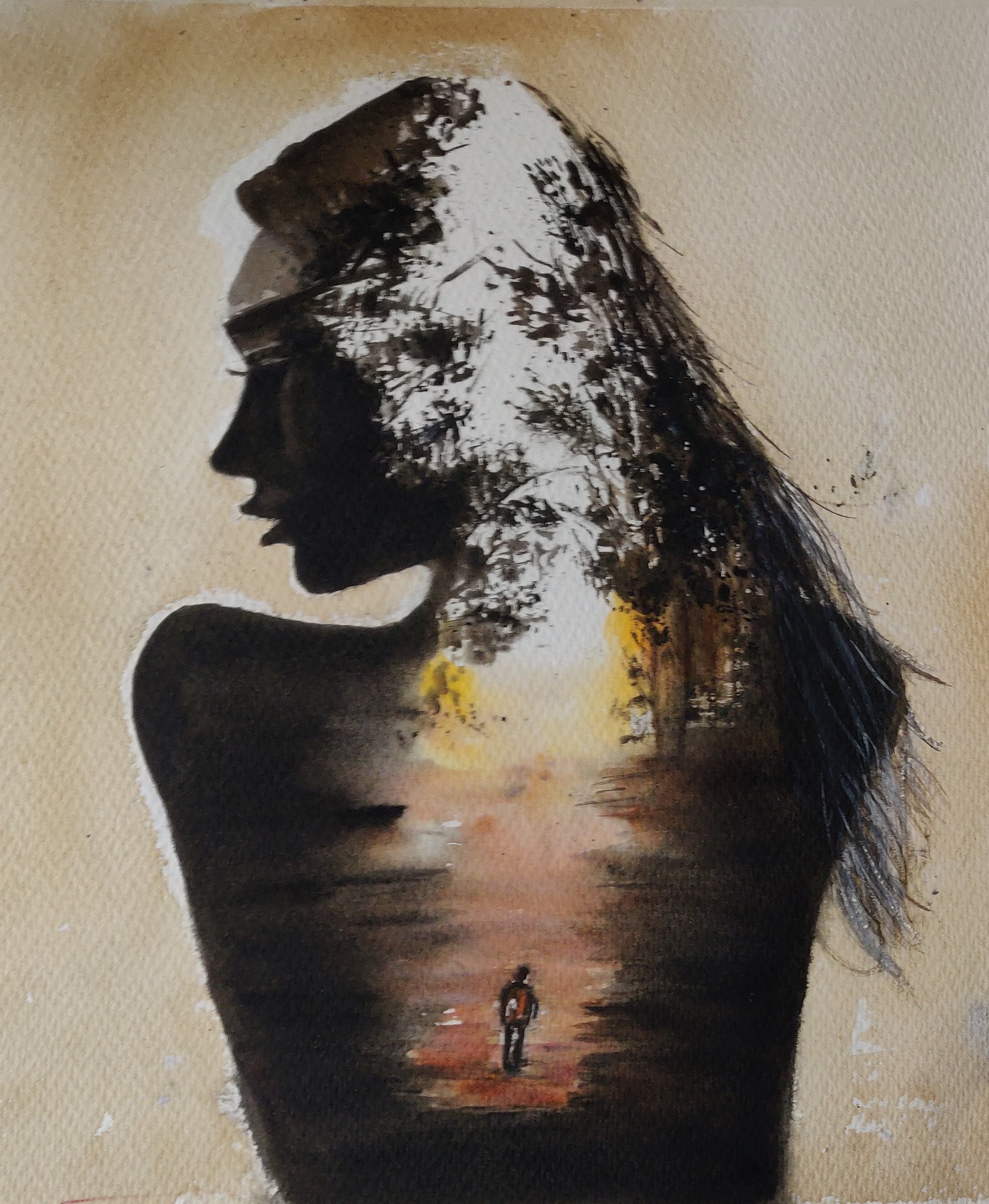 Walking towards dreams